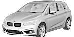 BMW F45 P218D Fault Code